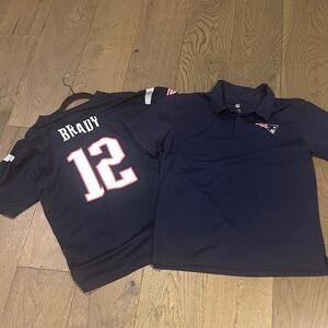 NFL Navy Kids Jersey and Polo Set